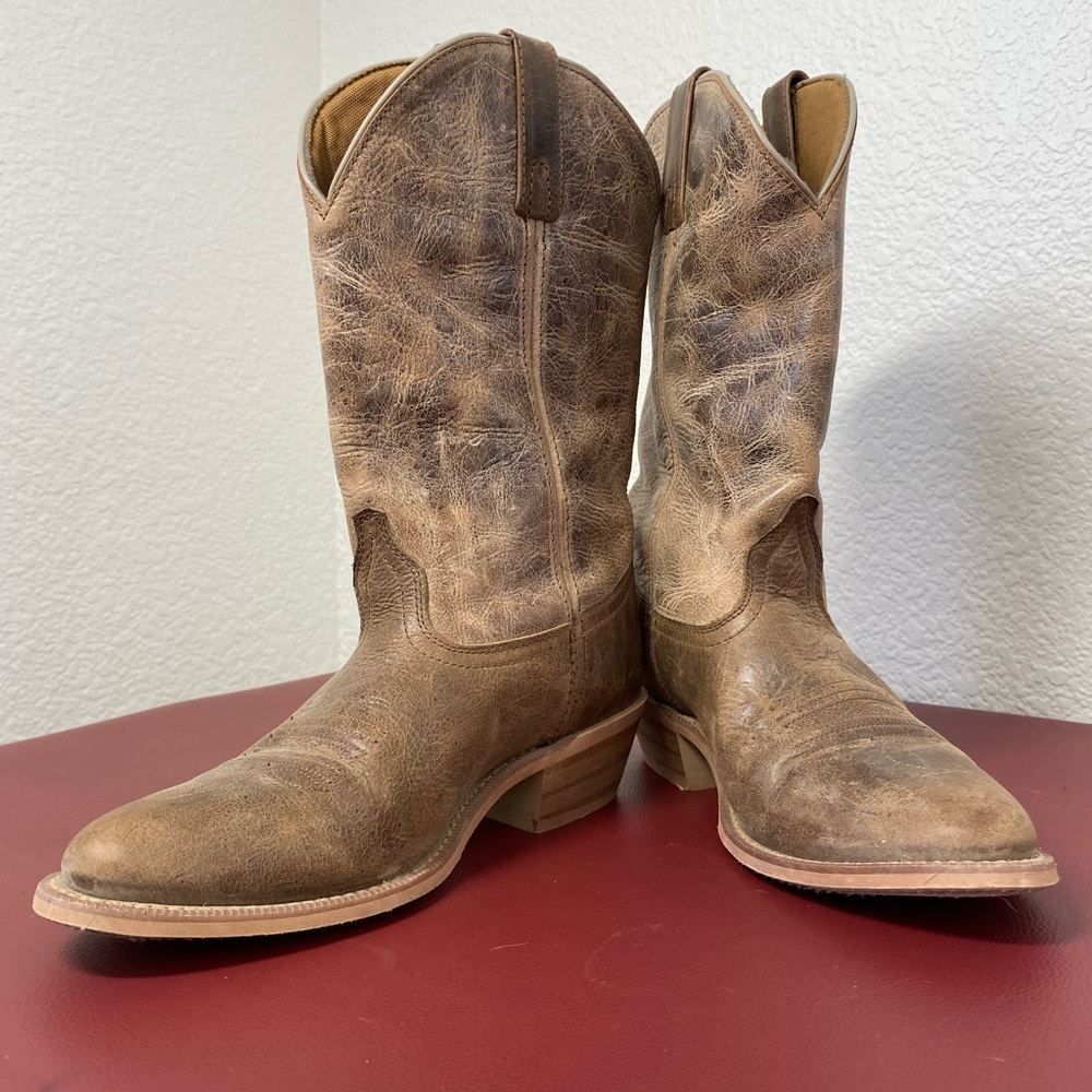 Dingo Rustic Brown Heeled Boots